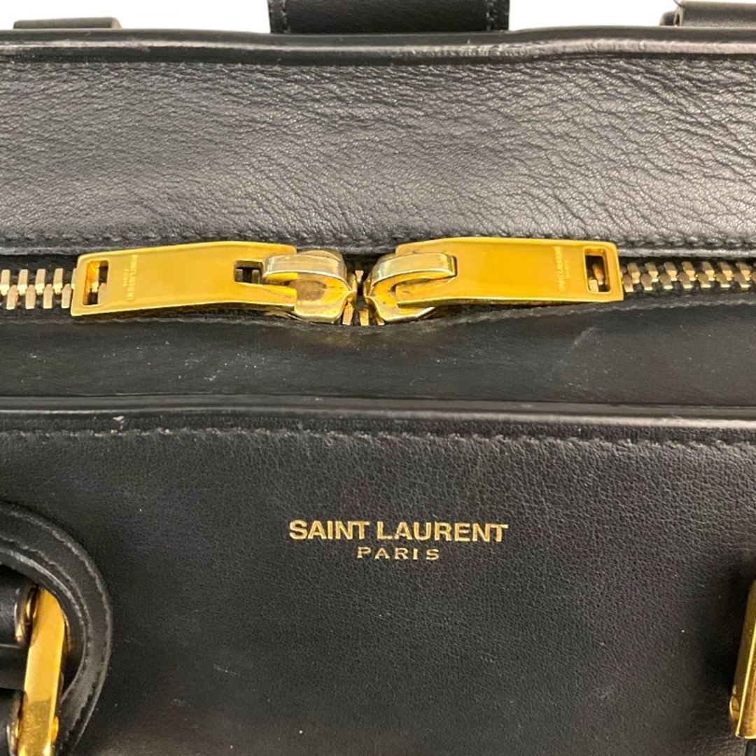 Saint Laurent(サンローラン)の　サンローラン SAINT LAURENT カバス スモール 394461 ブラック レザー レディース ハンドバッグ レディースのバッグ(ハンドバッグ)の商品写真