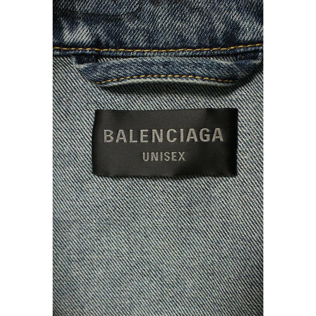 Balenciaga(バレンシアガ)のバレンシアガ  745048 TNW01 グラフィティデニムジャケット メンズ 3 メンズのジャケット/アウター(Gジャン/デニムジャケット)の商品写真