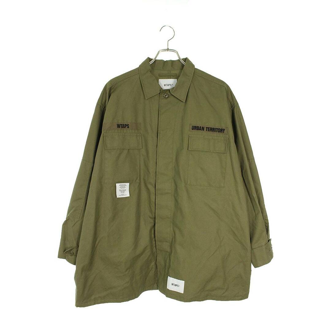 W)taps(ダブルタップス)のダブルタップス  20AW  202WVDT-JKM03 ガーディアン ミリタリー ジャケット長袖シャツ メンズ 1 メンズのトップス(シャツ)の商品写真