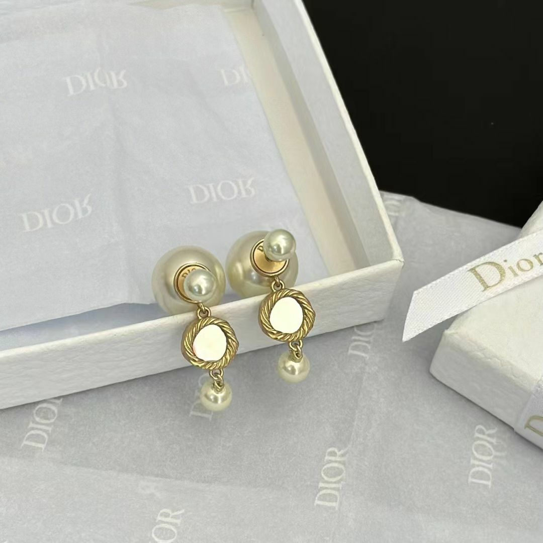 Christian Dior - DIOR TRIBALES トライバル ピアス メタル レジン 