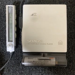 SHARP - SHARP MD-DS8-S シャープ ポータブル MDプレーヤー