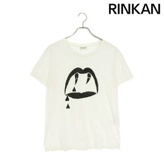 サンローラン(Saint Laurent)のサンローランパリ  378983 Y2LS1 ブラッドラスタープリントTシャツ メンズ XS(Tシャツ/カットソー(半袖/袖なし))