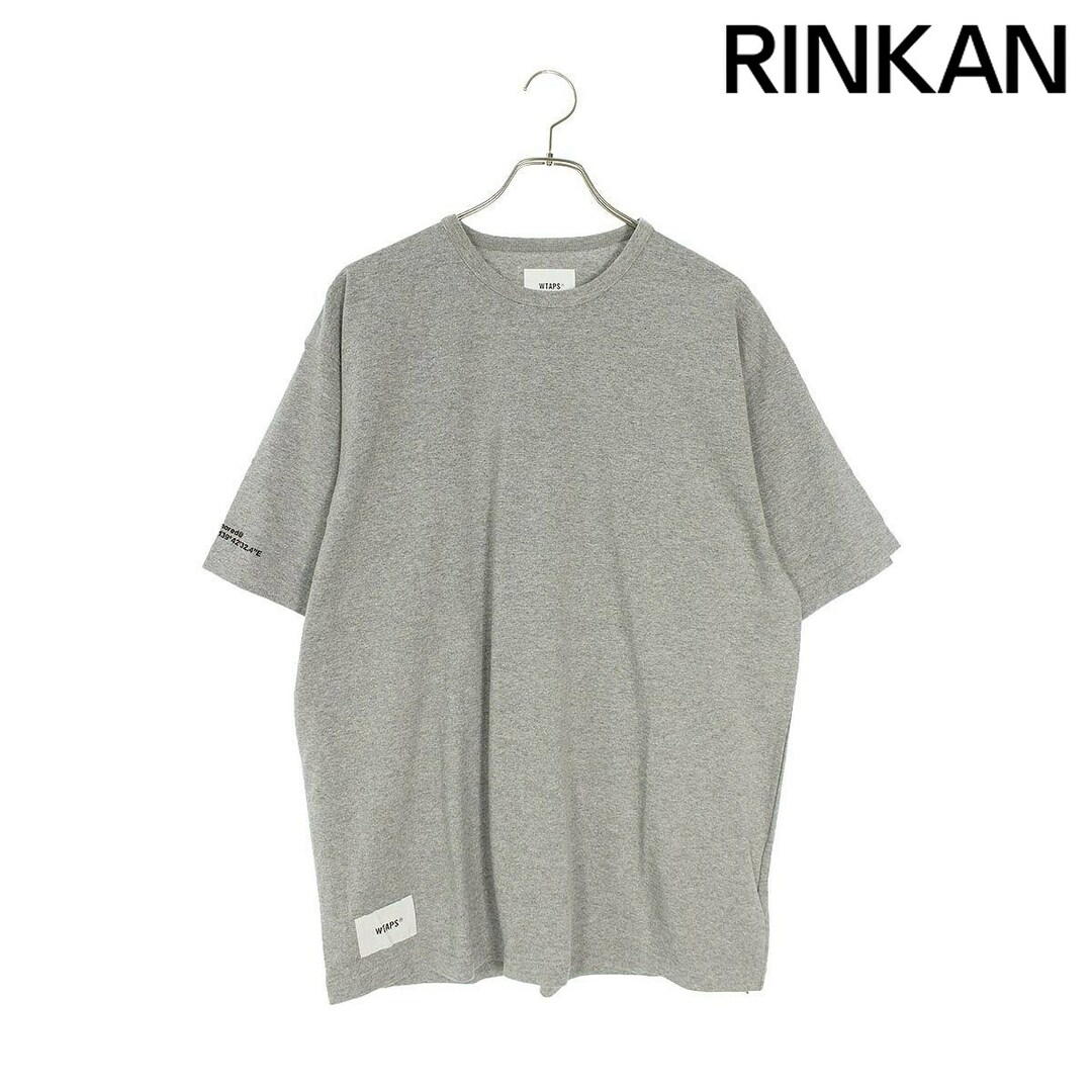 W)taps(ダブルタップス)のダブルタップス  21SS  211ATDT-CSM13 ロゴパッチTシャツ メンズ 3 メンズのトップス(Tシャツ/カットソー(半袖/袖なし))の商品写真