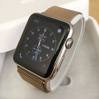 Apple Watch - apple watch本体 series2/42mm アップルウォッチ シルバー