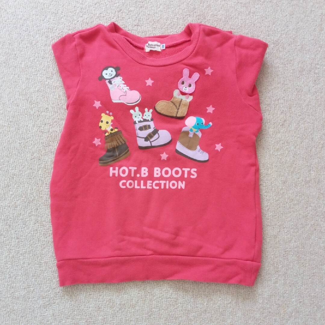 HOT BISCUITS(ホットビスケッツ)のmikihouse　HB トレーナー　110 キッズ/ベビー/マタニティのキッズ服女の子用(90cm~)(Tシャツ/カットソー)の商品写真