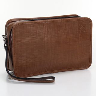 ロエベ(LOEWE)のロエベ ダブルファスナークラッチバッグ 358.17.L12 クラッチバッグ(セカンドバッグ/クラッチバッグ)