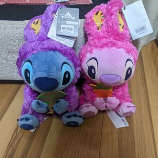 ディズニー(Disney)の★DISNEY STORE ペア リロ＆スティッチ ぬいぐるみ(キャラクターグッズ)