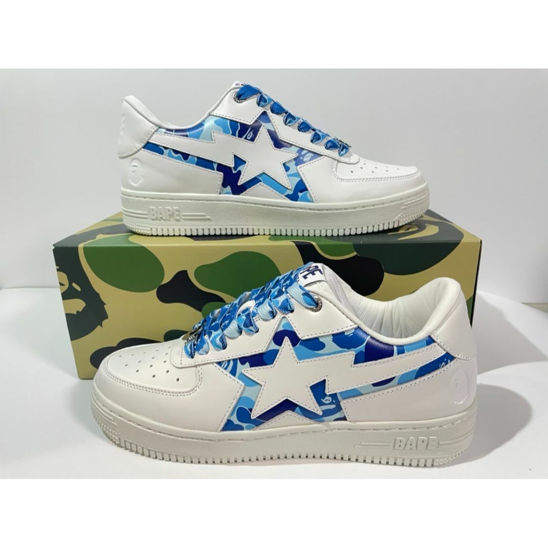 A BATHING APE - 【新品】27cm BAPE STA ICON ABC CAMO M ブルー A BATHING APE - 【新品】27cm BAPE STA ICON ABC CAMO M ブルー