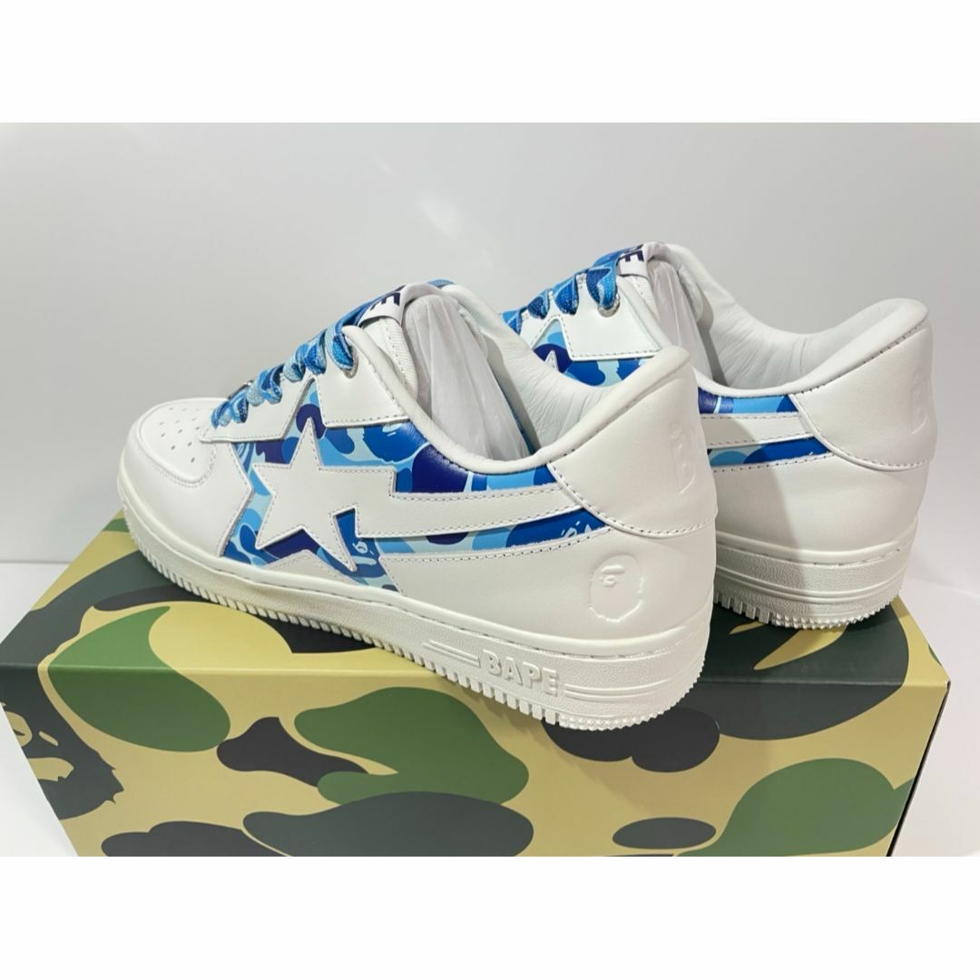 A BATHING APE(アベイシングエイプ)の【新品】27cm BAPE STA ICON ABC CAMO M ブルー メンズの靴/シューズ(スニーカー)の商品写真