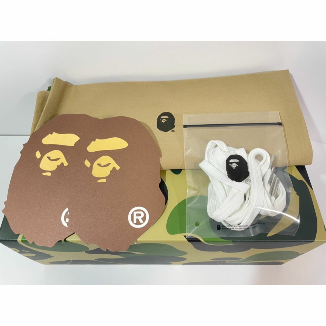 A BATHING APE(アベイシングエイプ)の【新品】27cm BAPE STA ICON ABC CAMO M ブルー メンズの靴/シューズ(スニーカー)の商品写真