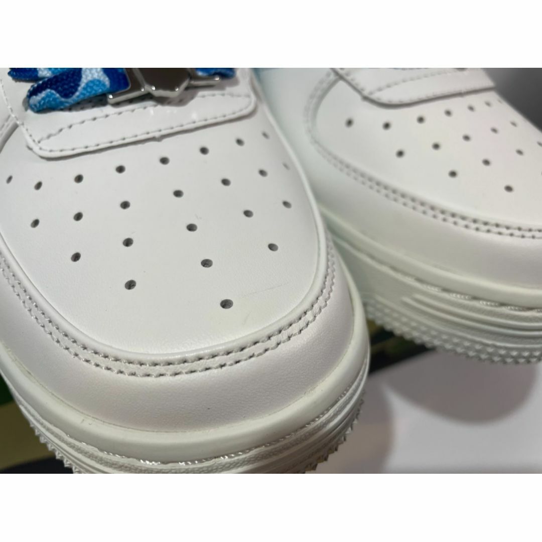 A BATHING APE(アベイシングエイプ)の【新品】27cm BAPE STA ICON ABC CAMO M ブルー メンズの靴/シューズ(スニーカー)の商品写真