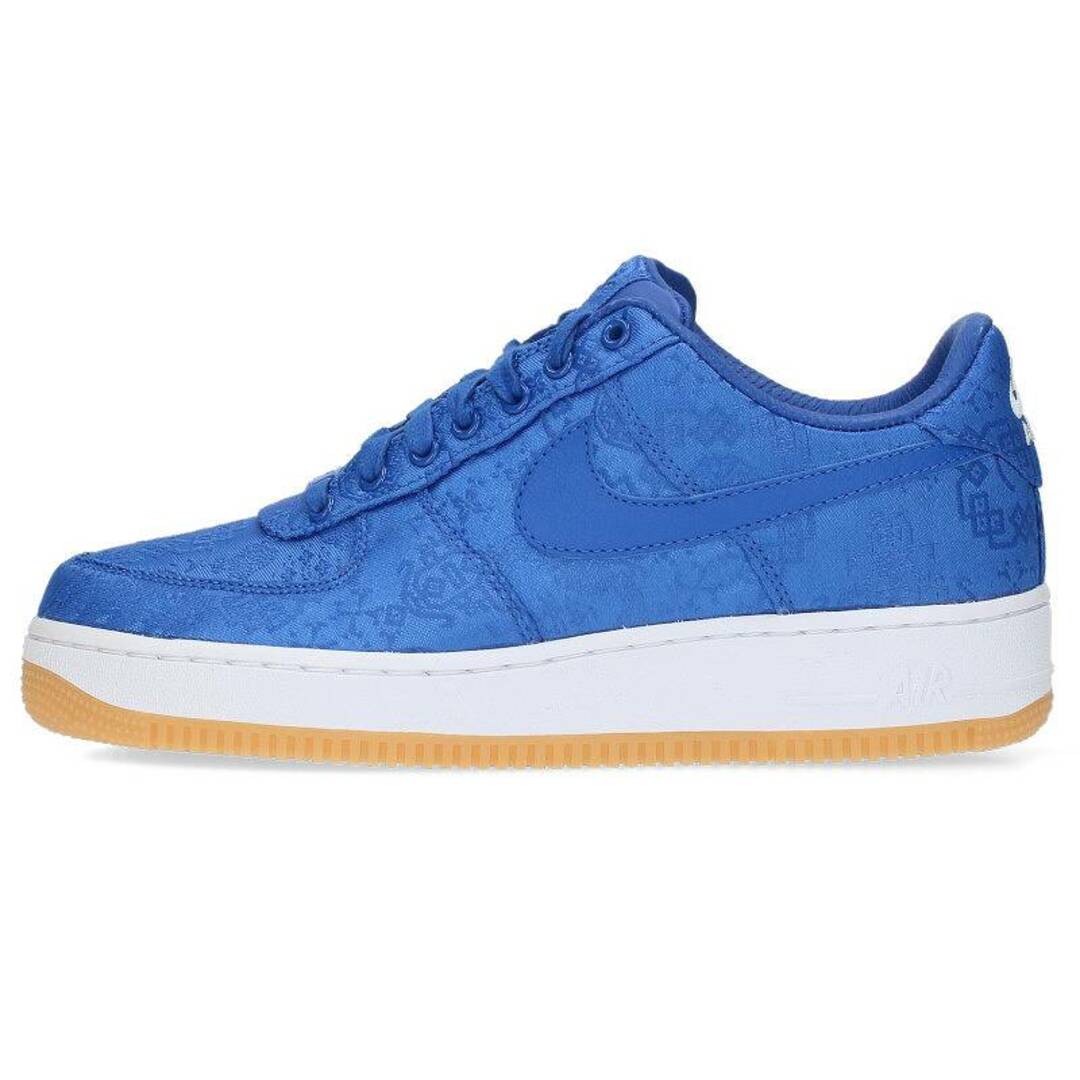 NIKE(ナイキ)のナイキ  AIR FORCE 1 LOW CLOT BLUE SILK CJ5290-400 エアフォースワンロークロットブルーシルクスニーカー メンズ 27cm メンズの靴/シューズ(スニーカー)の商品写真