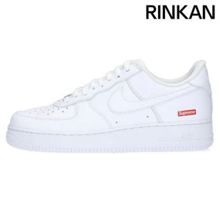 ナイキ(NIKE)のナイキ ×シュプリーム SUPREME  AIR FORCE 1 LOW CU9225-100 エアフォース1スニーカー メンズ 27.5cm(スニーカー)