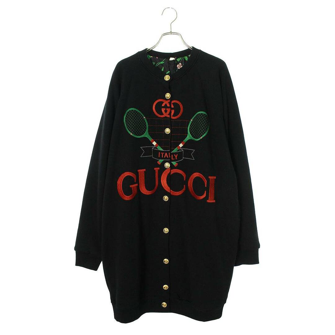 Gucci(グッチ)のグッチ  581167 XJBI1 グッチテニス リバーシブルカーディガン レディース S レディースのトップス(カーディガン)の商品写真