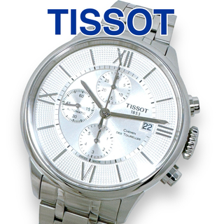 ティソ(TISSOT)のティソ クラシック シュマン・デ・トゥレル クロノグラフ メンズ 自動巻き 時計(腕時計(アナログ))
