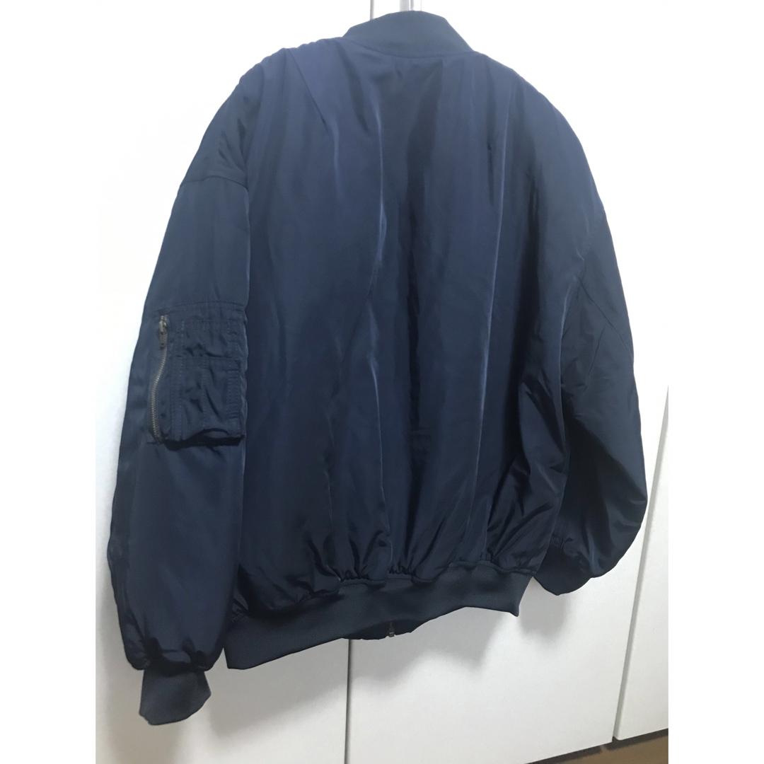 HONEYS(ハニーズ)のブルゾン　ジャンパー　ma1 ma-1  ネイビー レディースのジャケット/アウター(ブルゾン)の商品写真