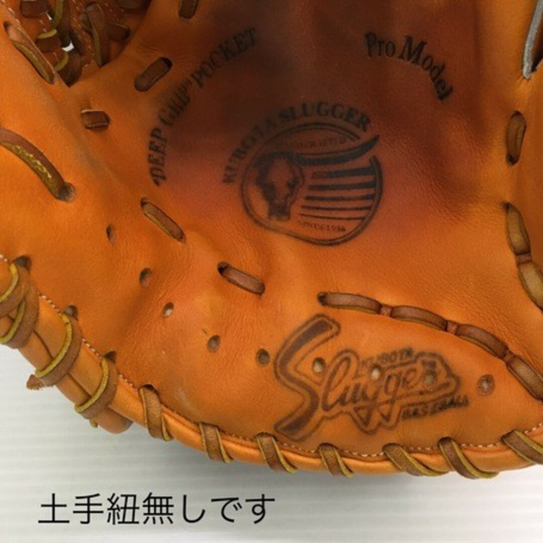 久保田スラッガー(クボタスラッガー)の中古品 久保田スラッガー 軟式 内野手用グローブ KSN-MS-I 9552 スポーツ/アウトドアの野球(グローブ)の商品写真