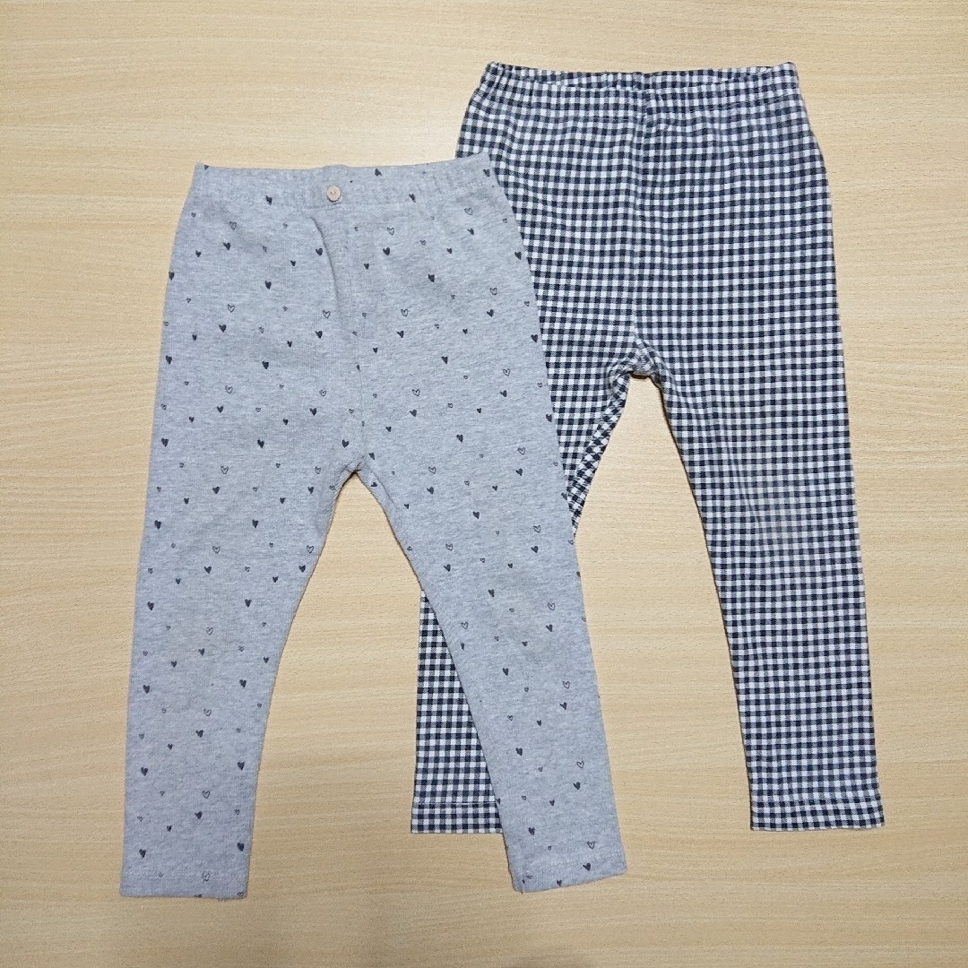 ZARA KIDS - ZARAKIDS / UNIQLO ☆ レギンス２着セット (100/104)の