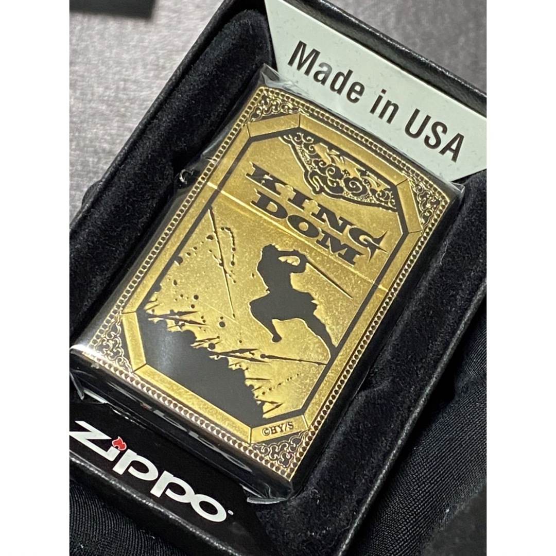 zippo キングダム ヤングジャンプ 限定100個 限定品 2015年製 エンタメ/ホビーのアニメグッズ(その他)の商品写真