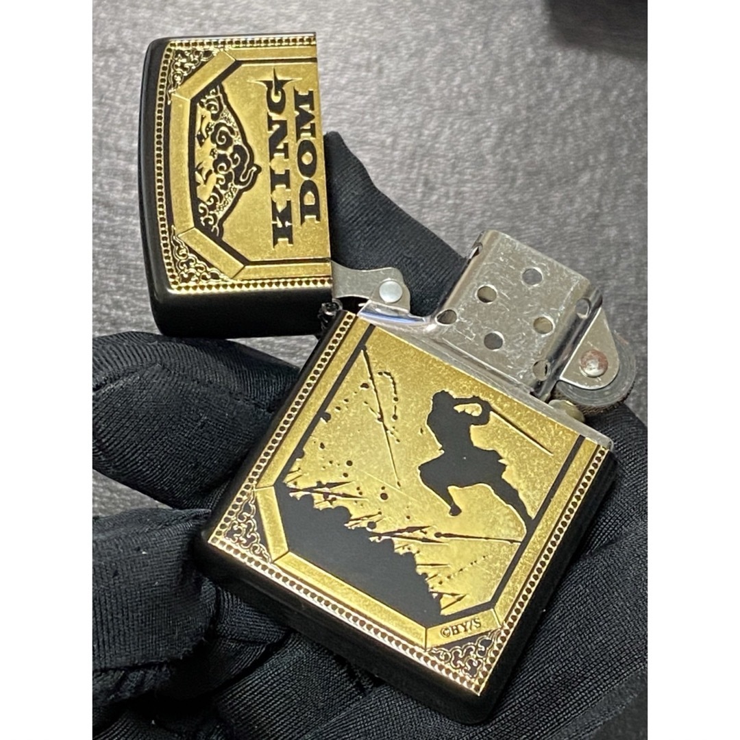 zippo キングダム ヤングジャンプ 限定100個 限定品 2015年製 エンタメ/ホビーのアニメグッズ(その他)の商品写真