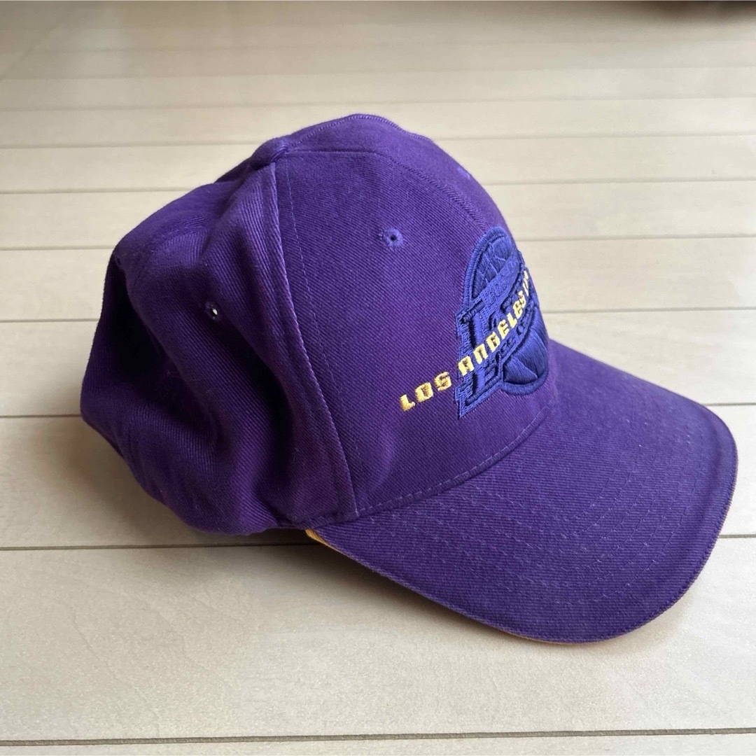 Los Angeles Lakers NBAキャップ 90s 00s 綿100% メンズの帽子(キャップ)の商品写真