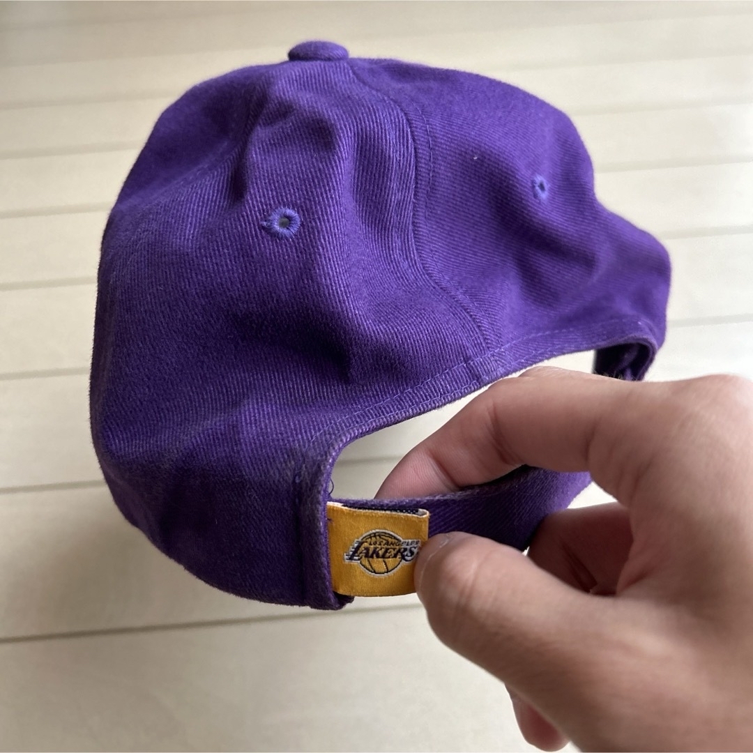 Los Angeles Lakers NBAキャップ 90s 00s 綿100% メンズの帽子(キャップ)の商品写真