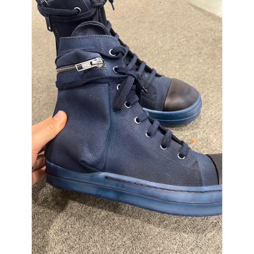 Rick Owens - DRKSHDW Rick Owens Ramones Cargo Sneakerの通販 Rick Owens - DRKSHDW Rick Owens Ramones Cargo Sneakerの通販