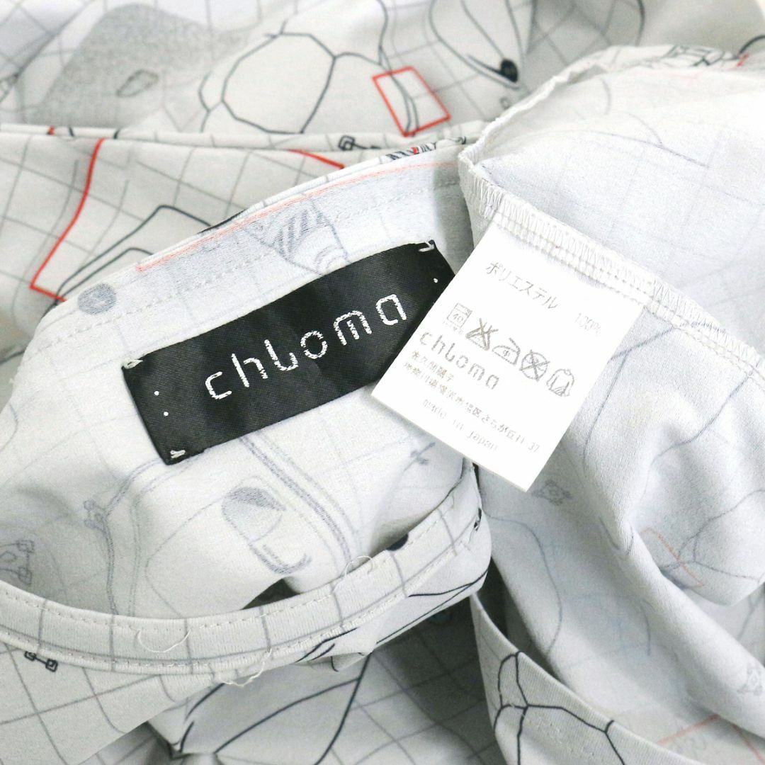 chloma クロマ 15AW anti-virus メディカルグリッドTシャツ メンズのトップス(Tシャツ/カットソー(半袖/袖なし))の商品写真