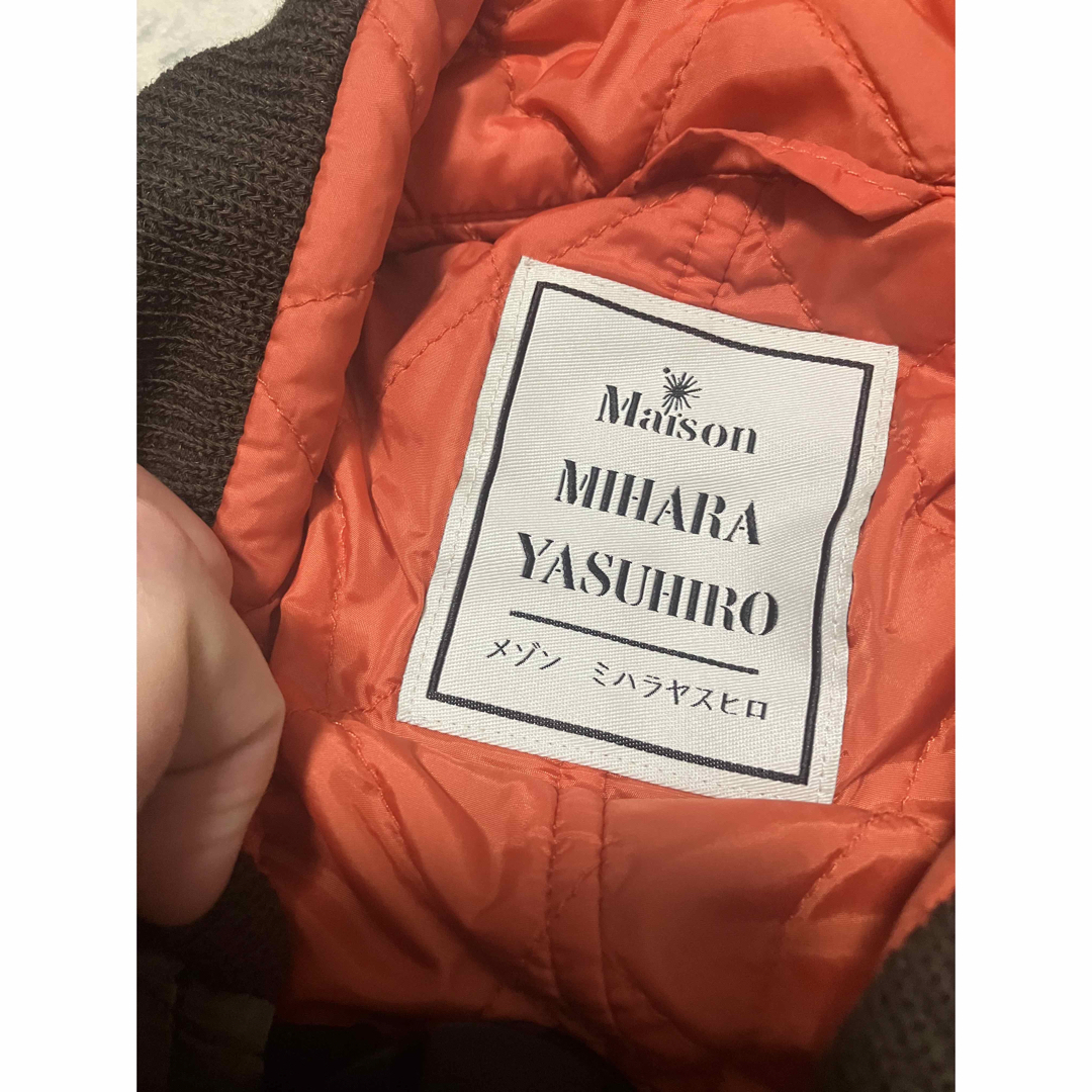 Maison MIHARA YASUHIRO(メゾンミハラヤスヒロ)のメゾンミハラヤスヒロ　ビックファスナー　ボンバージャケット メンズのジャケット/アウター(ブルゾン)の商品写真