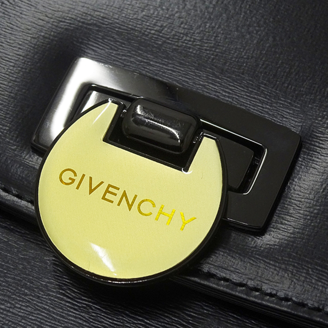 GIVENCHY(ジバンシィ)のジバンシィ GIVENCHY バッグ レディース ブランド ハンドバッグ  レザー ボロ―ディア ブラック コンパクト 上品 シンプル 大人 黒 おしゃれ おでかけ 【中古】 レディースのバッグ(ハンドバッグ)の商品写真