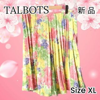 【月末セール】TALBOTS　タルボット　新品　プリーツスカート　Size１６