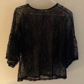 ザラ(ZARA)のZARA  レーストップス(カットソー(長袖/七分))