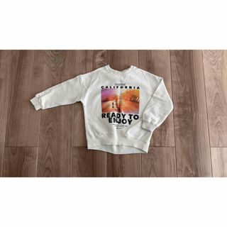 ザラキッズ(ZARA KIDS)のZARA キッズ　110  スウェット トレーナー(Tシャツ/カットソー)