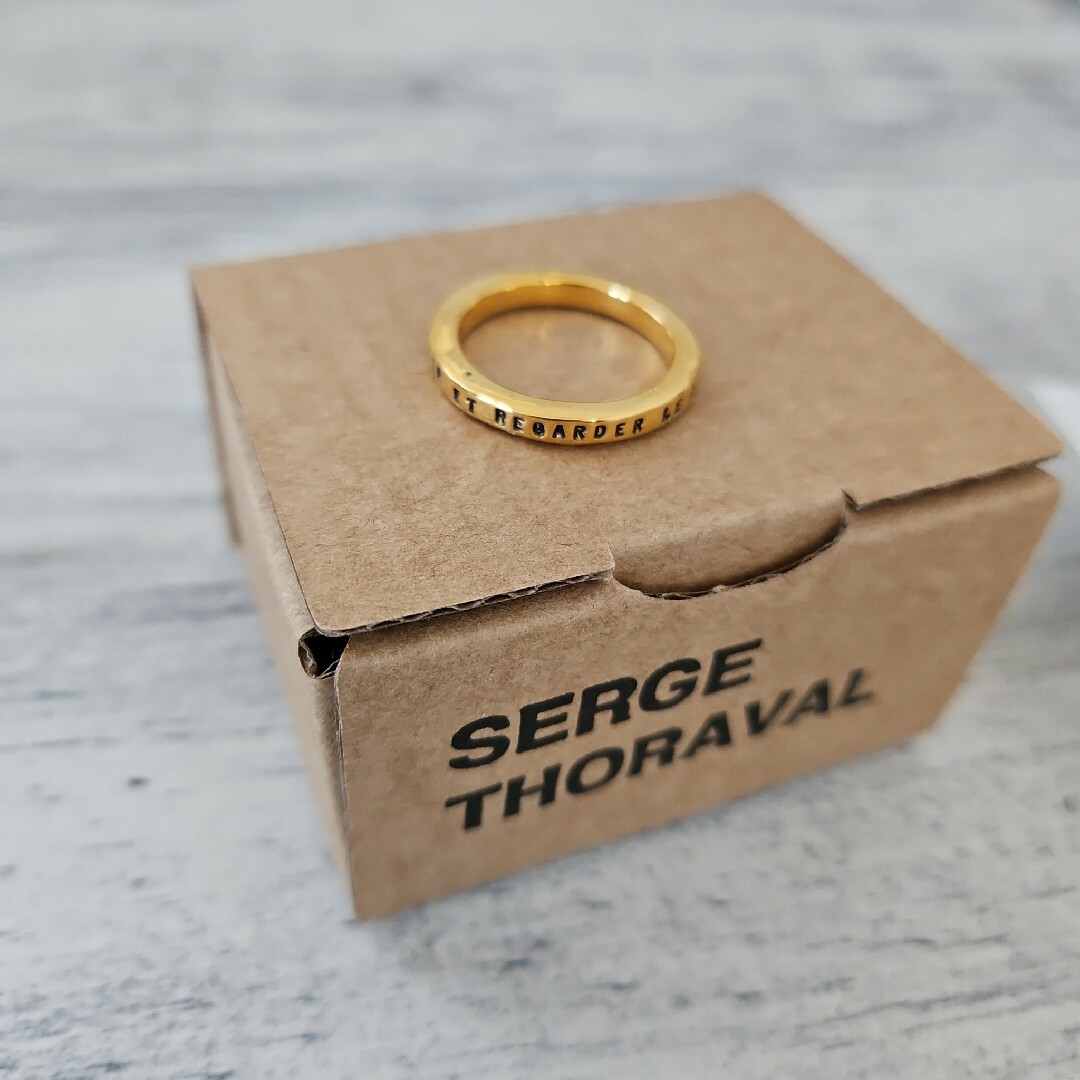 SERGETHORAVAL(セルジュトラヴァル)のSERGE THORAVAL リング メンズのアクセサリー(リング(指輪))の商品写真