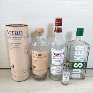 空瓶 ウィスキー バスカー アラン デュワーズ  Arran Busker 酒(ウイスキー)