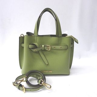 マイケルコース(Michael Kors)のマイケルコース ハンドバッグ
 2Wayショルダー 35F0GU5S5T グリーン系 Ft601355 中古(ハンドバッグ)