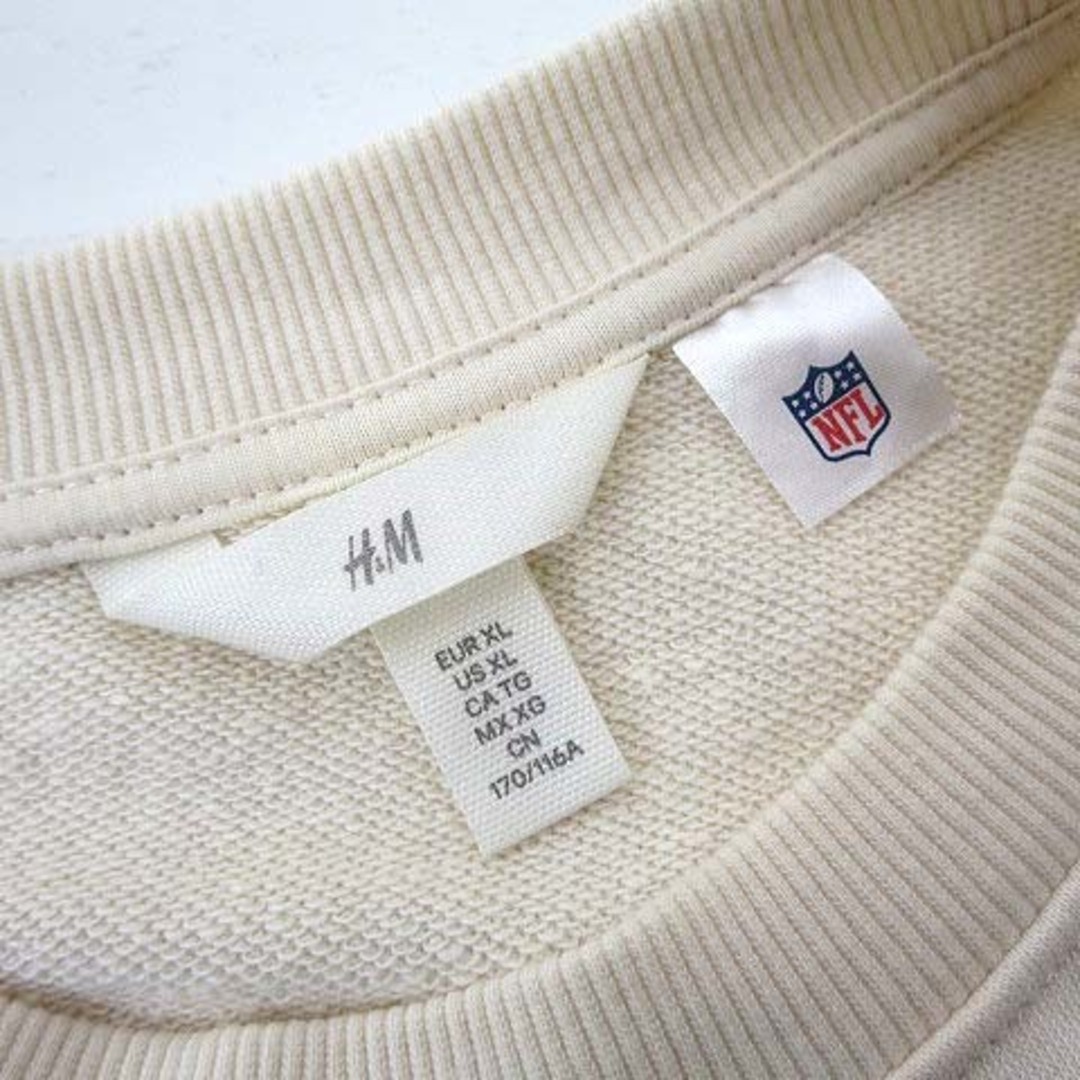 H&M(エイチアンドエム)のH&M トレーナー スウェット NFLアメフト NEW YORK JETS XL レディースのトップス(トレーナー/スウェット)の商品写真