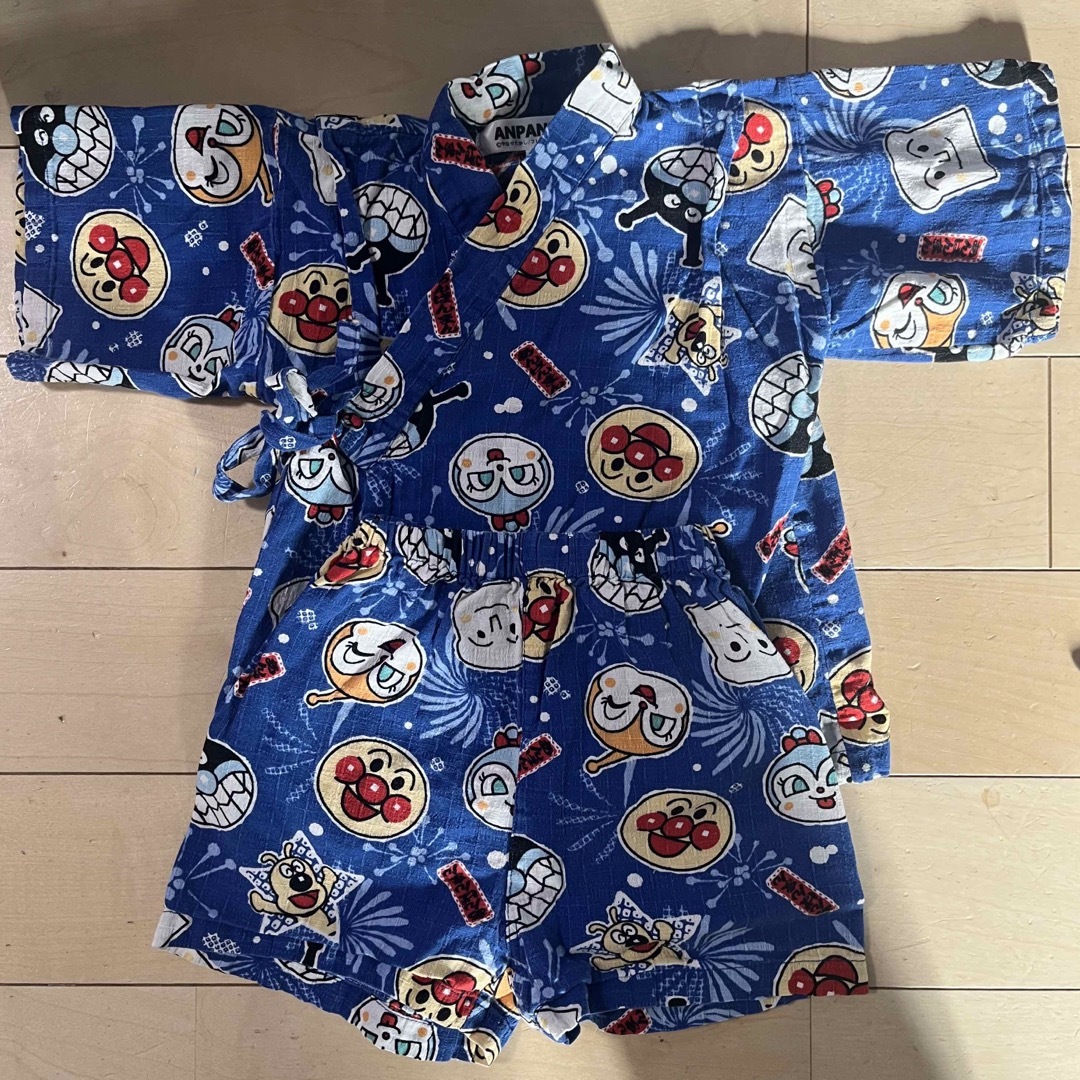 アンパンマン(アンパンマン)のアンパンマン　甚平 キッズ/ベビー/マタニティのキッズ服男の子用(90cm~)(甚平/浴衣)の商品写真