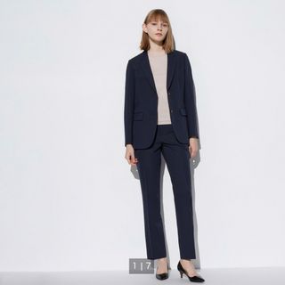 ユニクロ(UNIQLO)のUniqlo 感動スリムパンツ(丈長め77cm)(カジュアルパンツ)