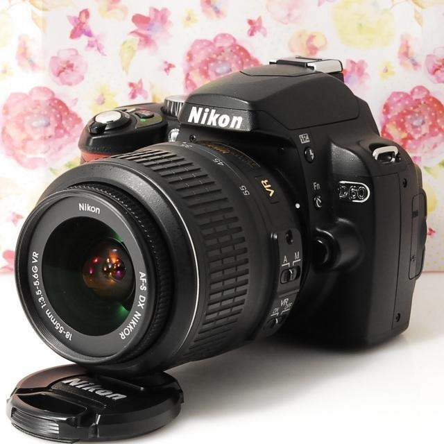 Nikon - ☆スマホに送れる☆Nikon D60 手振れ防止機能付き標準レンズ