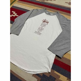 ステューシー(STUSSY)のステューシー ラグラン ロンT USA製(Tシャツ/カットソー(七分/長袖))