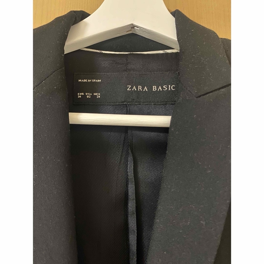 ZARA(ザラ)の【未使用に近い】ZARAテーラードジャケット　/ZARAジャケット　美品 レディースのジャケット/アウター(テーラードジャケット)の商品写真