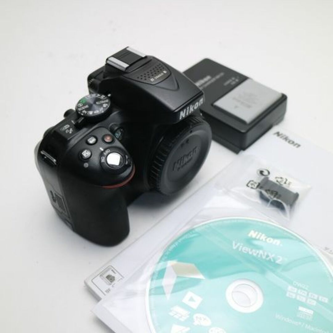 Nikon(ニコン)の超美品 D5300 ブラック  M444 スマホ/家電/カメラのカメラ(デジタル一眼)の商品写真