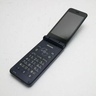 シャープ(SHARP)の良品中古 SH-02K ブラック 本体 白ロム  M444(携帯電話本体)