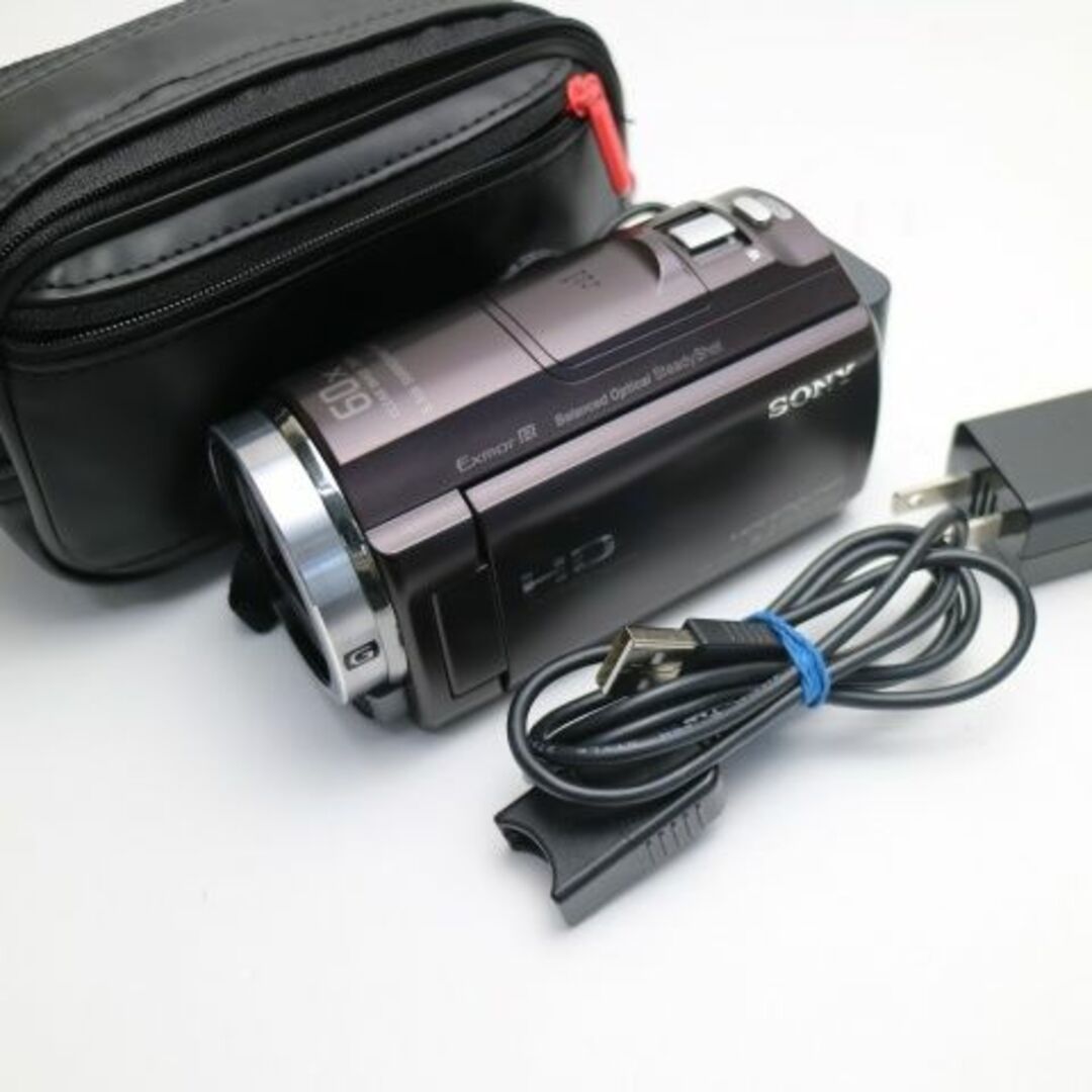 SONY(ソニー)の超美品 HDR-CX535 ブラック  M444 スマホ/家電/カメラのカメラ(ビデオカメラ)の商品写真