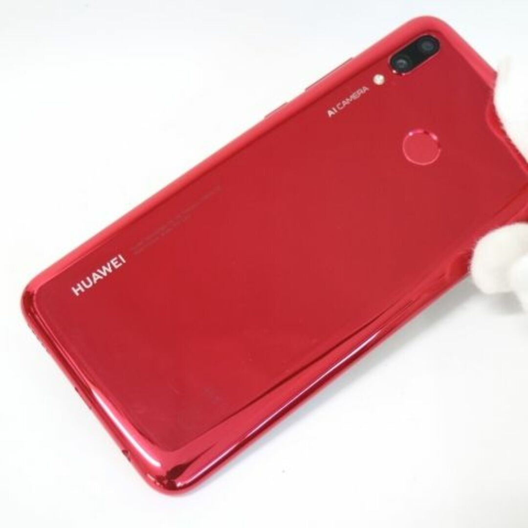 HUAWEI(ファーウェイ)の超美品 HUAWEI nova lite 3 レッド  M444 スマホ/家電/カメラのスマートフォン/携帯電話(スマートフォン本体)の商品写真