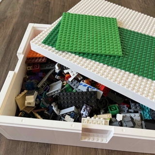 レゴ(Lego)のBYGGLEK ビッグレクとブロック詰め合わせ1.6kg付(知育玩具)