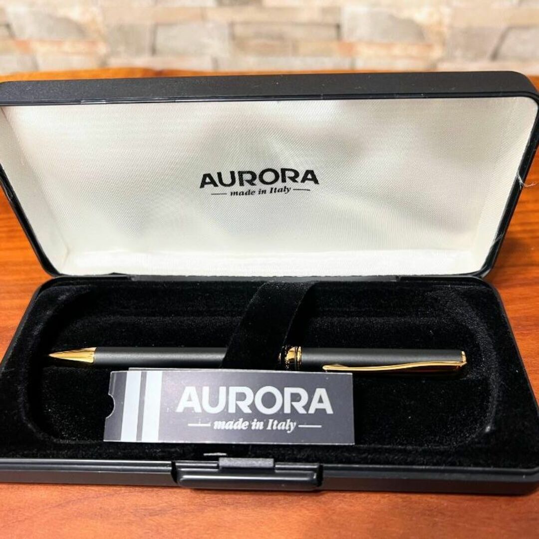 AURORA(アウロラ)の美品　◆AURORA アウロラ◆ボールペン◆ インテリア/住まい/日用品の文房具(ペン/マーカー)の商品写真