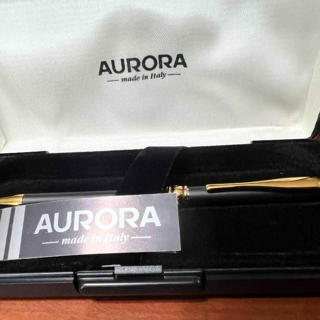 AURORA(アウロラ)の美品　◆AURORA アウロラ◆ボールペン◆ インテリア/住まい/日用品の文房具(ペン/マーカー)の商品写真