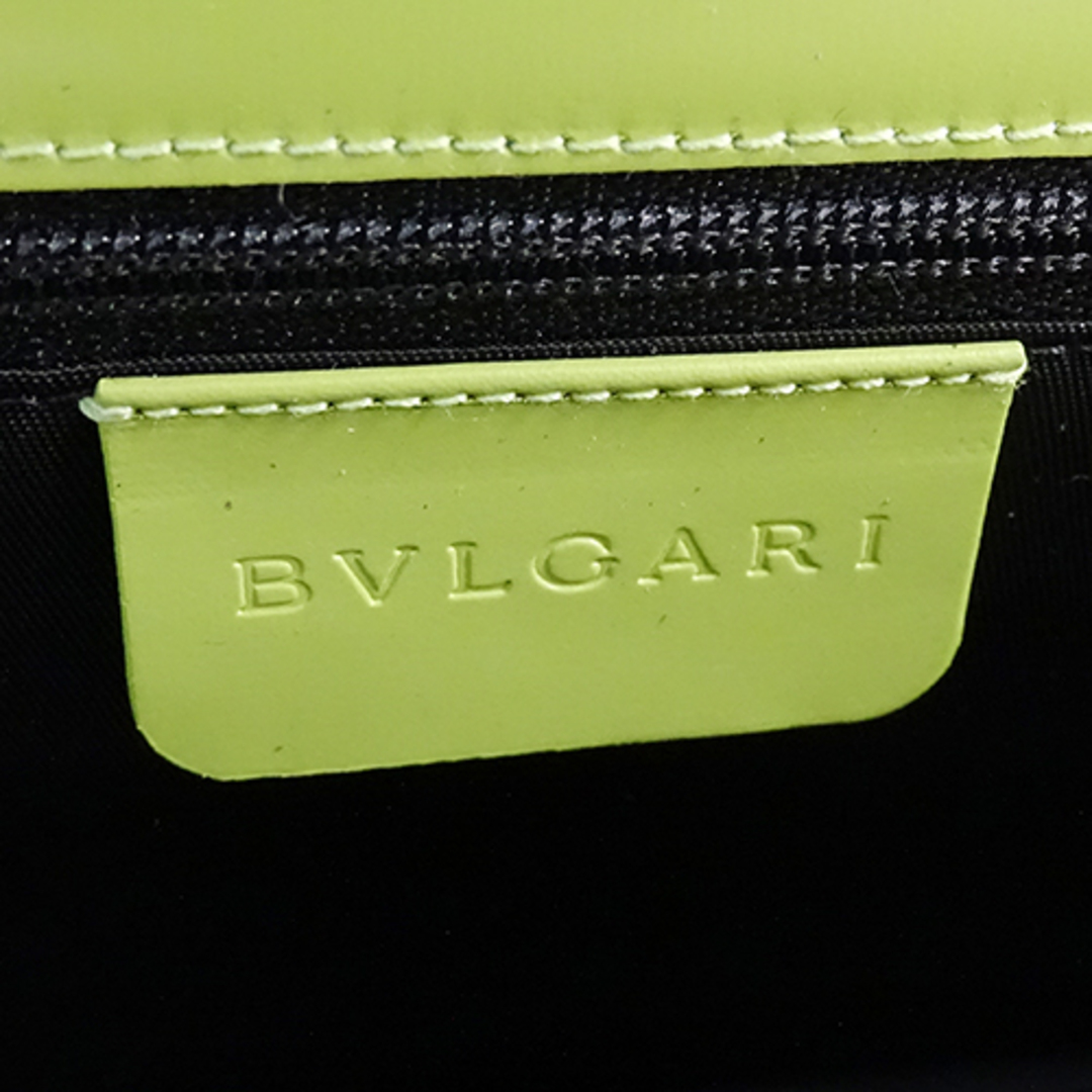 BVLGARI(ブルガリ)のブルガリ BVLGARI バッグ レディース ブランド ハンドバッグ ワンショルダー ナイロン レザー ブルー グリーン ホワイト ピンク 手提げ 肩掛け【中古】 レディースのバッグ(ハンドバッグ)の商品写真